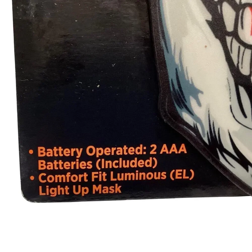 Halloween Skull Light Up Mask